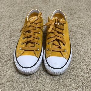 Converse Yellow Suede Low-Top Sneakers *Slightly Worn*